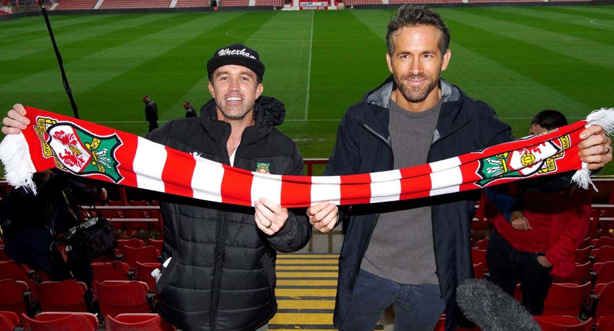 Rob McElhenney y Ryan Reynolds, propietarios del Wrexham./REUTERS