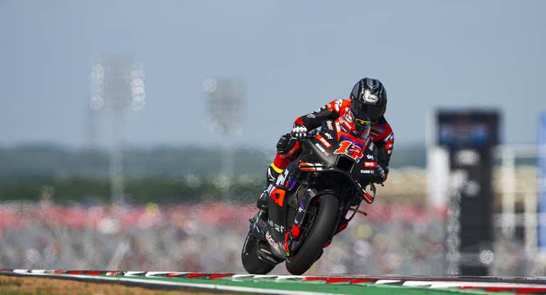 Maverick Viñales en el GP de Las Américas 2024.