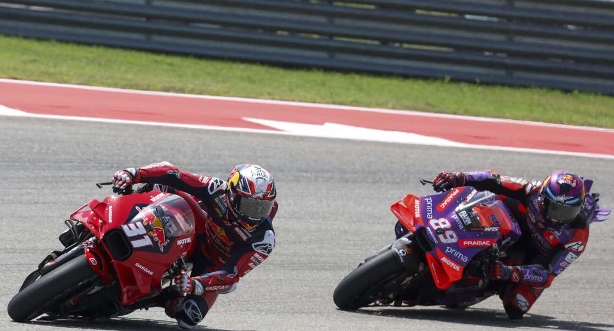 Una carrera de MotoGP./EFE