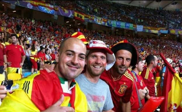 Al final pudo llegar a la final de Eurocopa que ganaría España.
