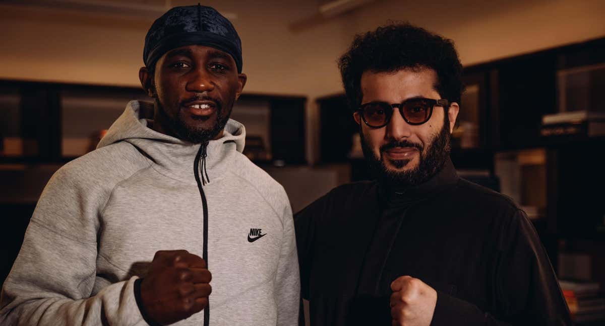 Terence Crawford y Turki Alalshikh./