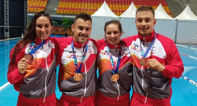Toni Ponce y Marta Fernández lideran la mejor jornada de España en el Europeo de Natación Paralímpica
