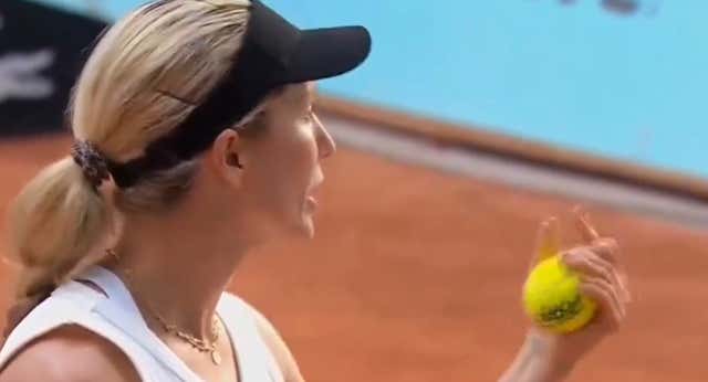 La tenista de moda se encara con un aficionado del Mutua Madrid Open: “Sal y juega tú”