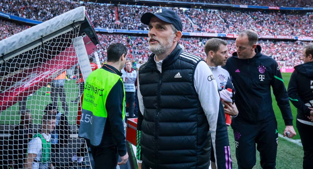 Thomas Tuchel, entrenando al Bayern. /EFE