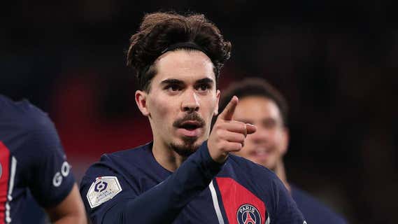 Vitinha, futbolista del PSG./REUTERS
