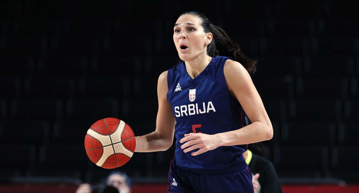 Sonja Vasic, durante los Juegos de Tokyo, justo antes de retirarse.