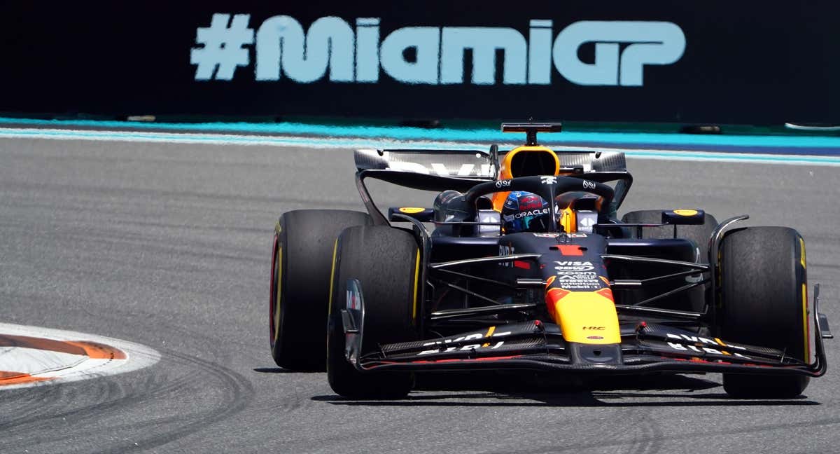 Max Verstappen, durante el Gran Premio de Miami. /REUTERS