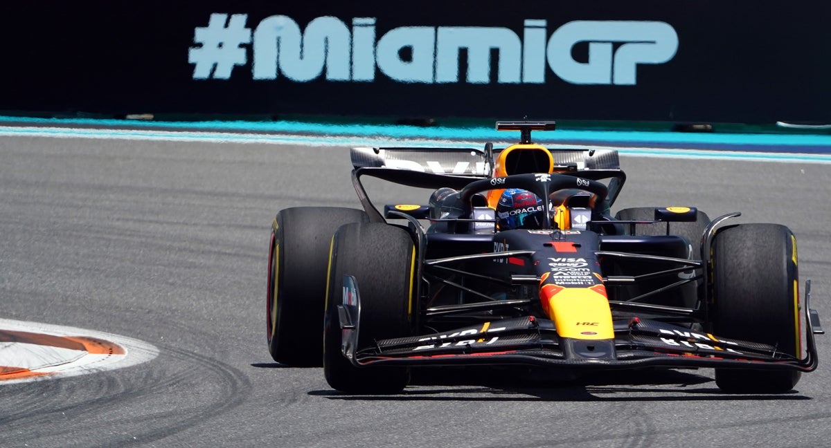 Max Verstappen, durante el Gran Premio de Miami.