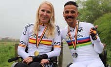Manuela Vos y Sergio Garrote logran las primeras medallas en la crono de la Copa del Mundo de Ostende