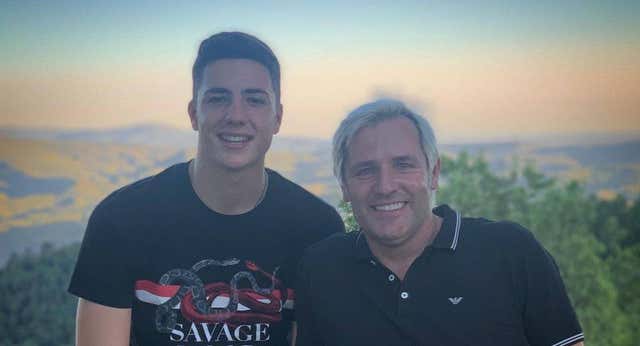 La vida de Santi Cañizares como agente de su hijo: «No soy el típico padre que quiere manejar su carrera»