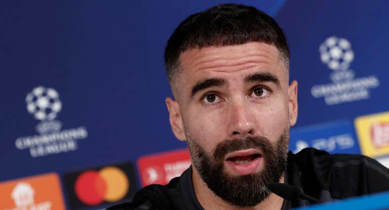 Carvajal, en rueda de prensa.