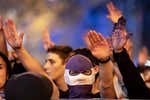 Las horas más bajas de Ultras Sur: «Aparecen para seguir vendiendo su marca, pero son pataletas, están acabados»
