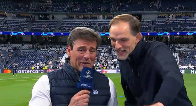 La sorprendente escena entre Tuchel y Mateu Lahoz: “El mejor árbitro de todos los tiempos”