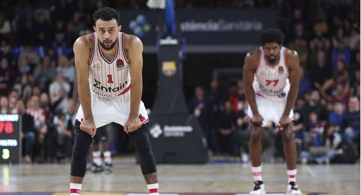 Nigel Williams-Goss y Mckissic, durante uno de los partidos ante el Barça. /GETTY IMAGES