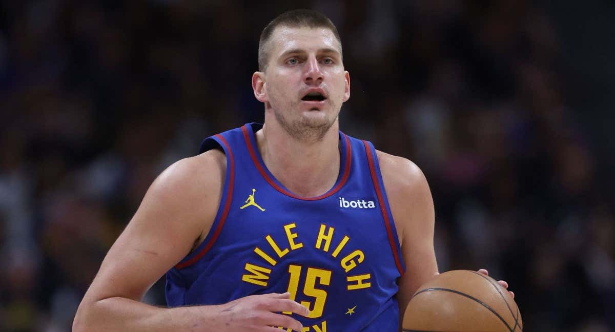Jokic, durante el partido ante los Timberwolves.