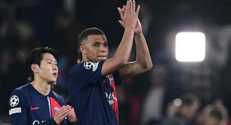 Mbappé, después de ser eliminado de la Champions.