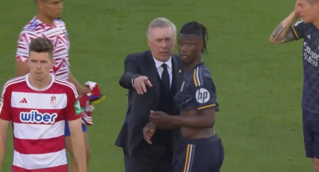 El señorial gesto de Ancelotti con el Granada tras su descenso: “Hay que ser serio”