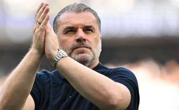 Ange Postecoglou, entrenador del Tottenham. REUTERS