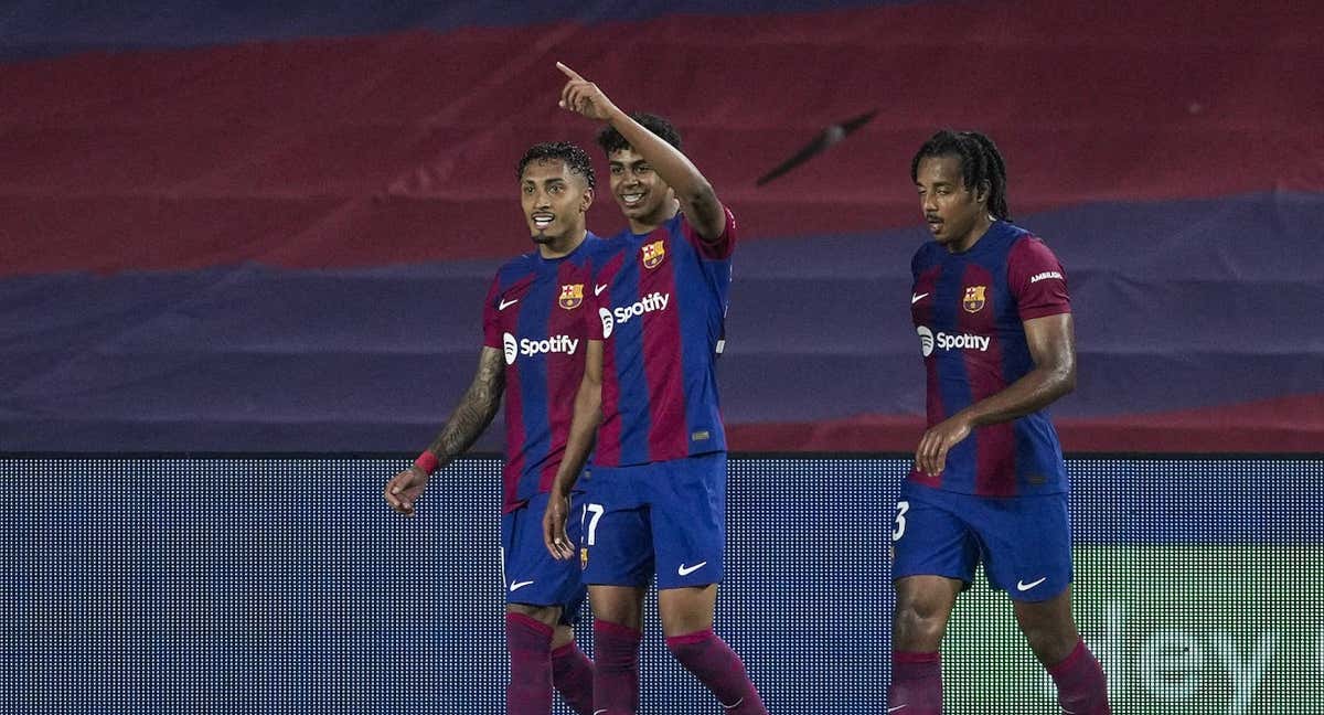 Lamine guía al Barça al segundo puesto