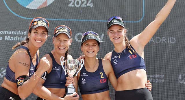 España asegura su presencia en la fase final masculina y femenina de la CEV Beach Volley Nations Cup