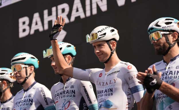 Antonio Tiberi y su Bahrain Victorious pueden gozar de un papel importante en el devenir de este Giro de Italia.  RCS