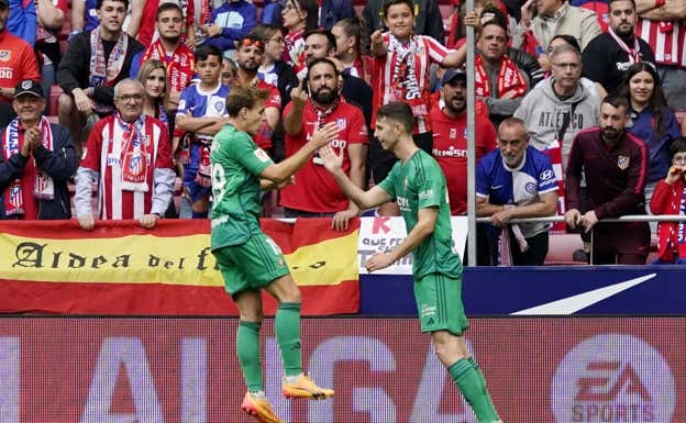 Osasuna arrasó en el Metropolitano.  REUTERS