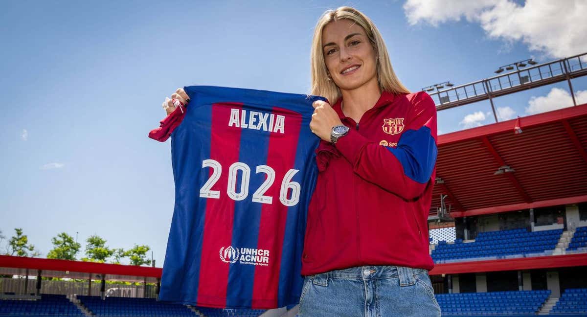 Alexia Putellas renueva con el Barça hasta el 2026. /FC Barcelona