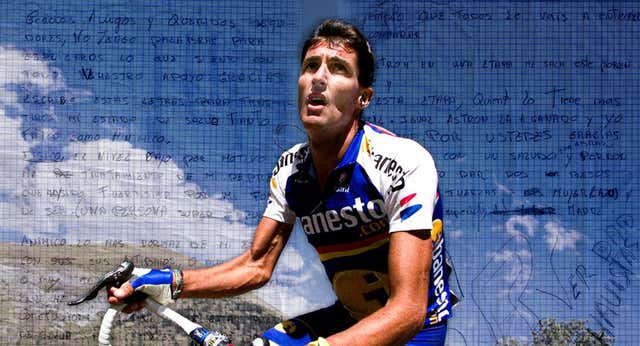La carta que Chava Jiménez nunca pudo enseñar al ciclismo español: «No tengo palabras para explicaros lo que siento»