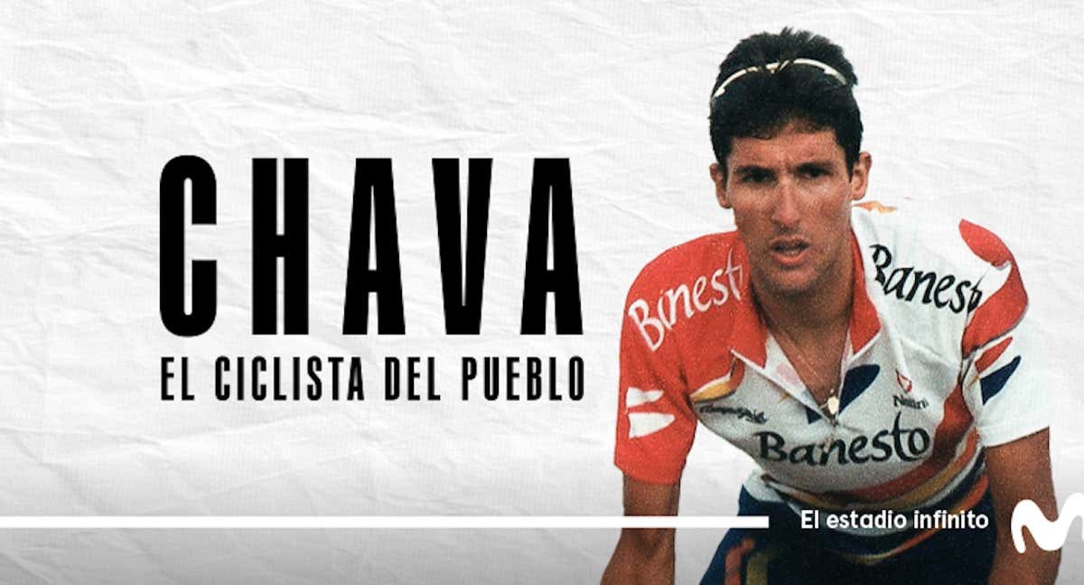 Imagen promocional de Chava, el ciclista del pueblo. /MOVISTAR PLUS