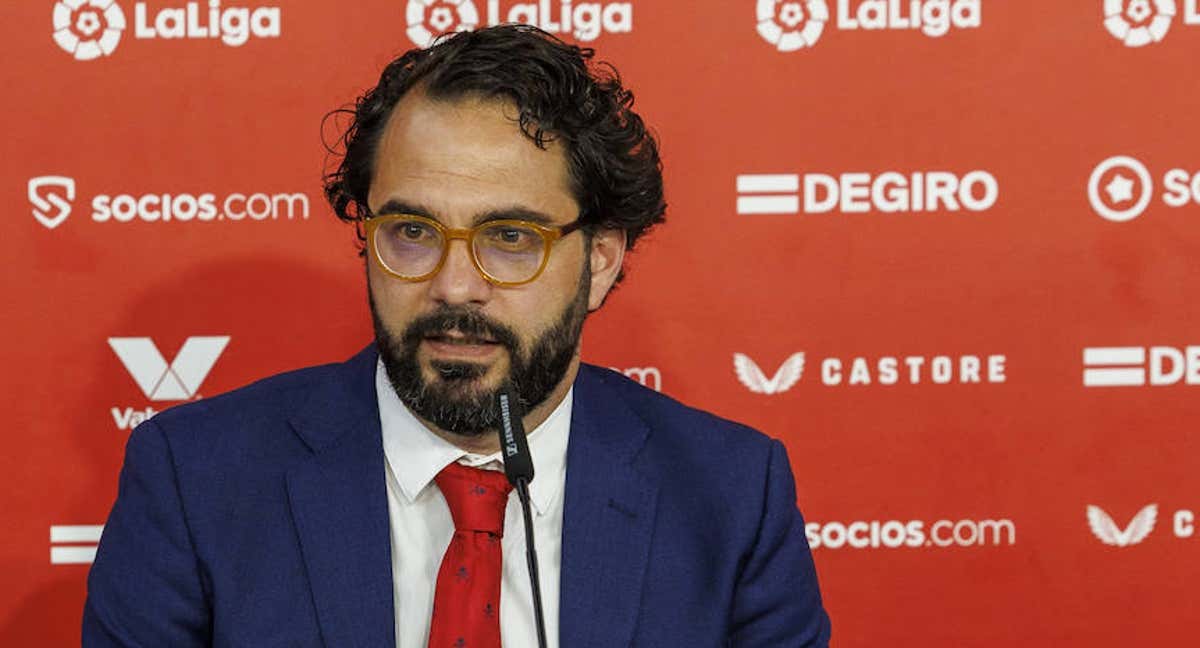 El director deportivo, Víctor Orta.