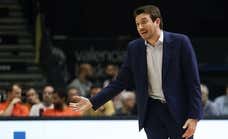 El 'secreto' tras la sonrisa de Xavi Albert en la victoria de Valencia Basket en Murcia
