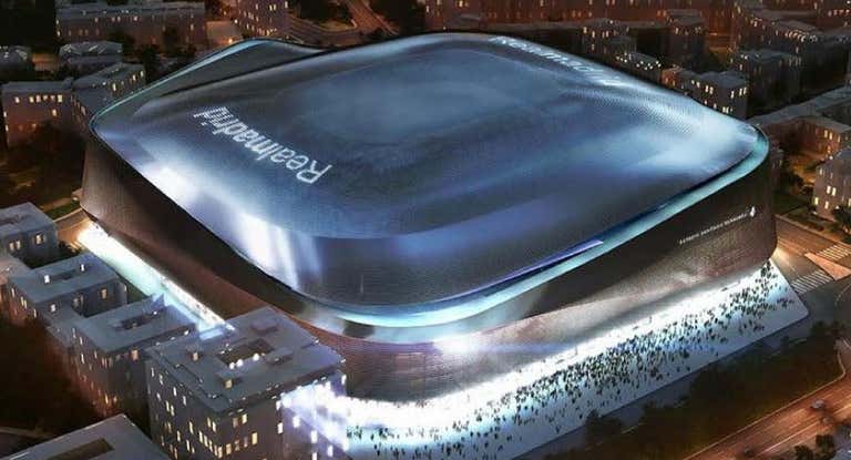 Estadio Santiago Bernabéu.