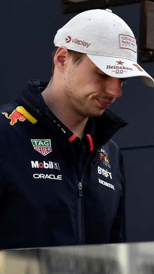 Max Verstappen, pensativo.  REUTERS
