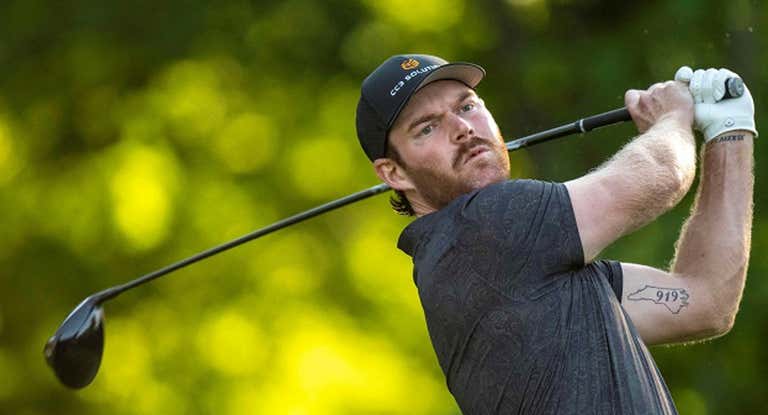 Grayson Murray, durante un torneo.
