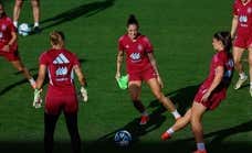 La Selección se entrena a medio gas, con 'resaca' por la Champions y el fichaje de Irene del Río