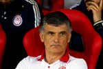 Mendilibar: «Yo no soy un gurú ni hago milagros, pero la verdad es que he caído de pie en Olympiacos»