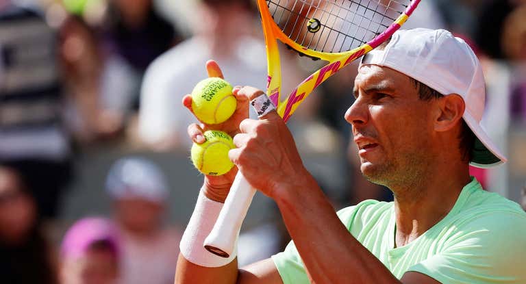 Rafael Nadal juega hoy en la Philippe Chatrier contra Alexander Zverev.