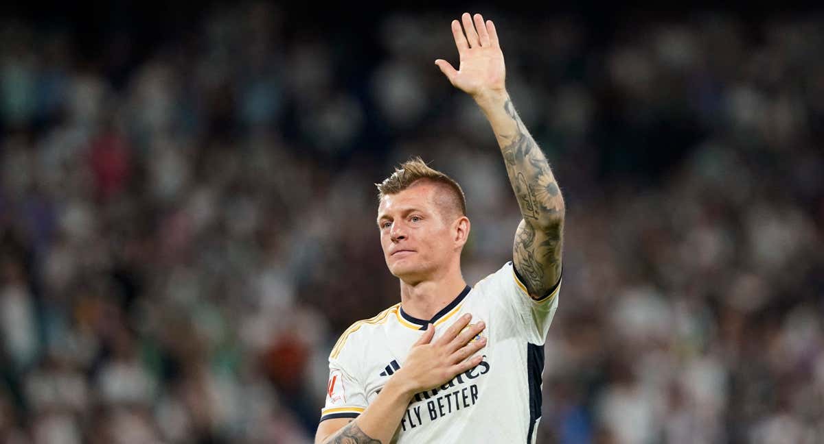 Kroos, durante su último partido en el Santiago Bernabéu. /REUTERS