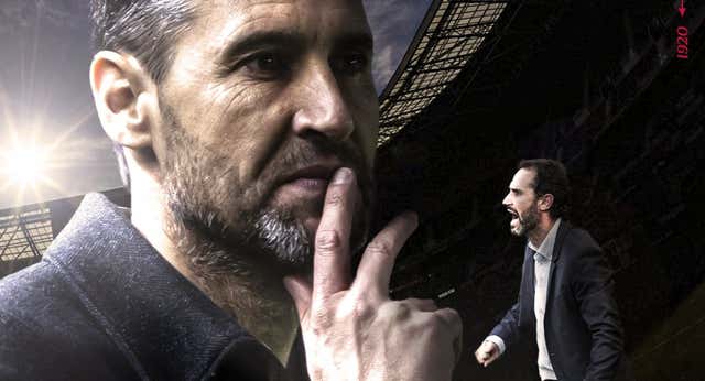 Una tablet y diez preguntas con las que Vicente Moreno ganó el casting de Osasuna: «Si jugáramos hoy, ¿qué equipo pondrías?»