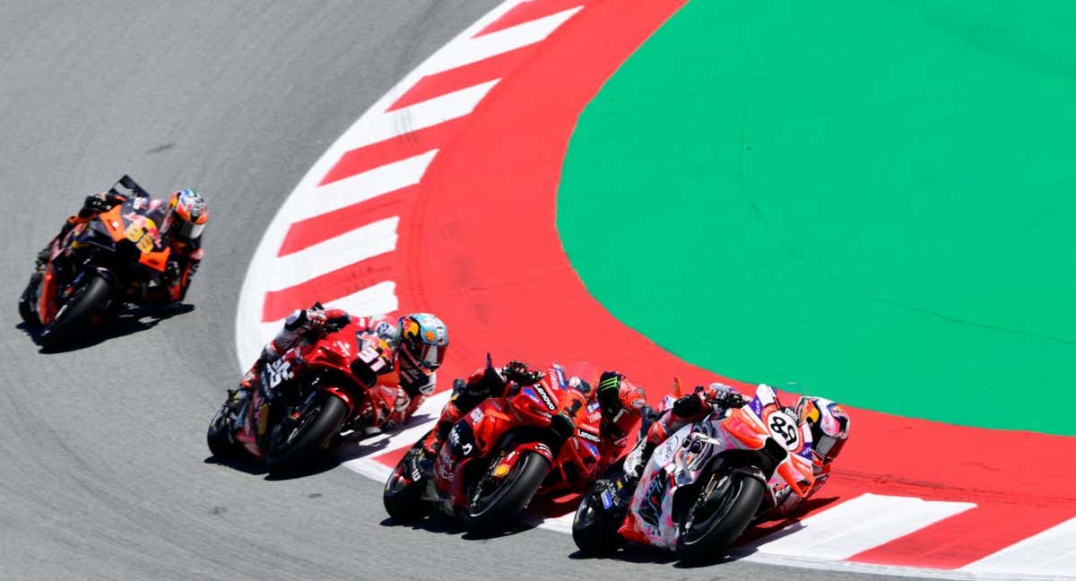 Jorge Martín en el circuito de Mugello./Reuters