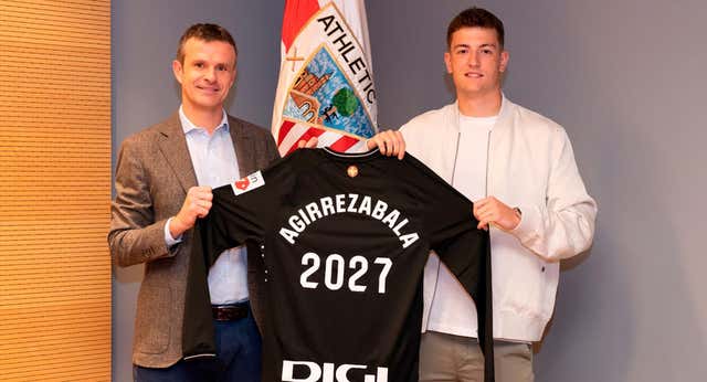El Athletic se asegura el futuro en la portería: Agirrezabala también renueva hasta 2027
