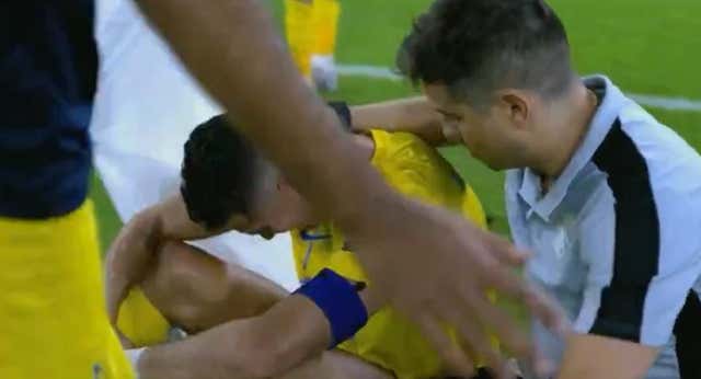 Llanto desconsolado de Cristiano Ronaldo después de que Bono le dejara sin su primer gran título en Arabia