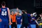 Roger Grimau carga contra el arbitraje por los contactos y las faltas ante el Real Madrid: «¿Es una acción normal empujar? Porque no es antideportiva»