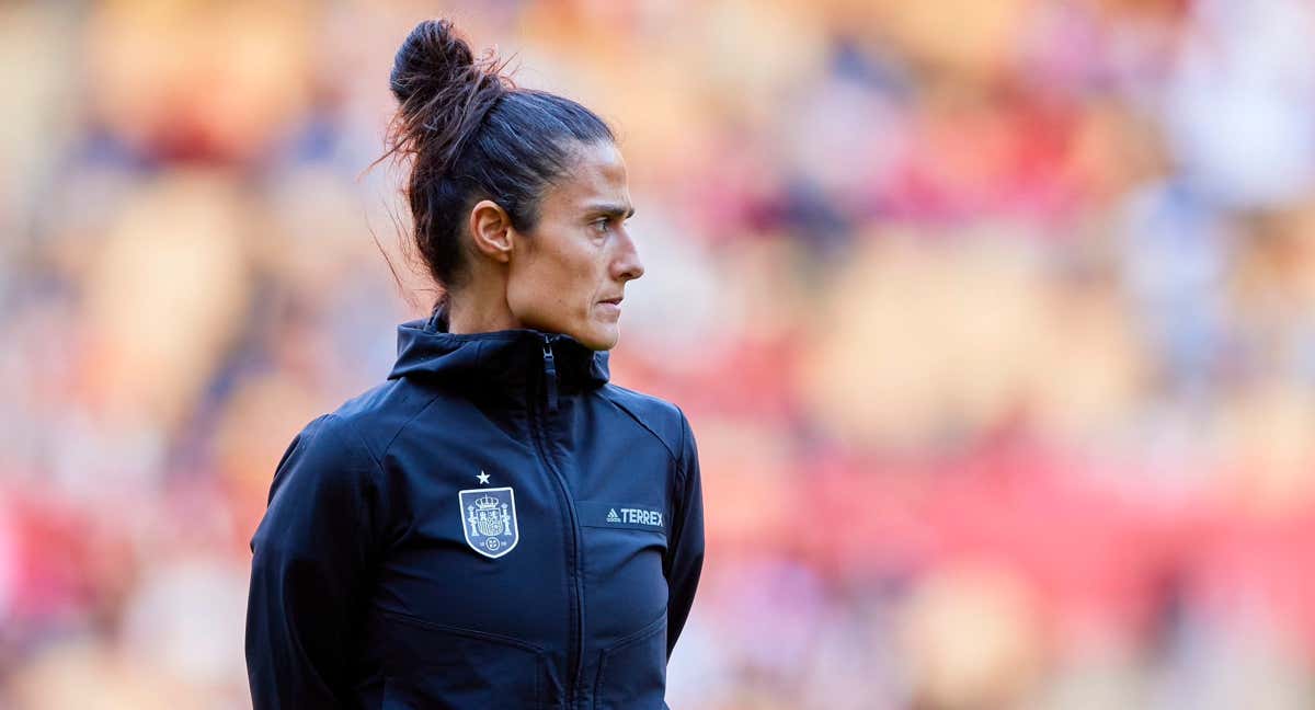 Montse Tomé durante un encuentro. /RFEF