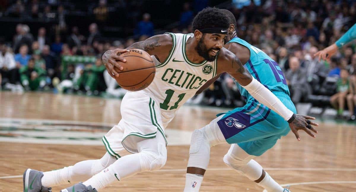 Irving, en su etapa en Boston./Celtics