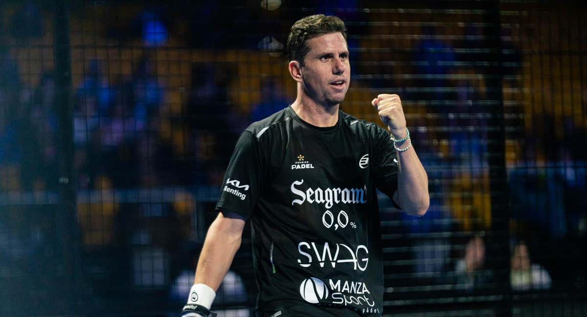 Paquito Navarro durante el partido.