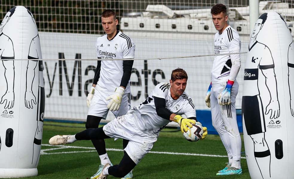 Hay 'caso Lunin': no felicitó a Courtois en Wembley y el Atlético no pierde detalle por si sale Oblak