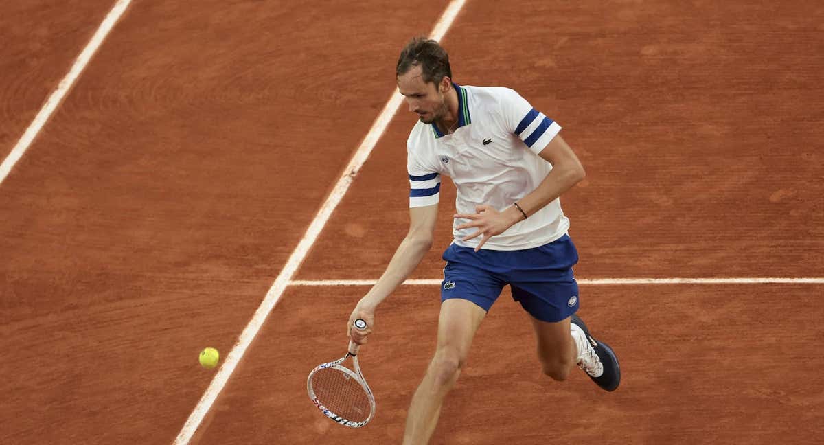 Daniil Medvedev, en Roland Garros./EP