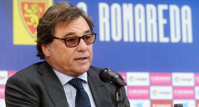 Raúl Sanllehí deja de ser director general del Real Zaragoza