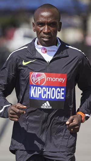 Eliud Kipchoge. AFP